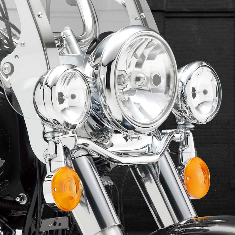NTHREEAUTO 3 1/4 Inch Flat Turn Signal Light Lens Cover Amber Compatible with Harley Touring Electra Glide Road King Softail - Image 4
