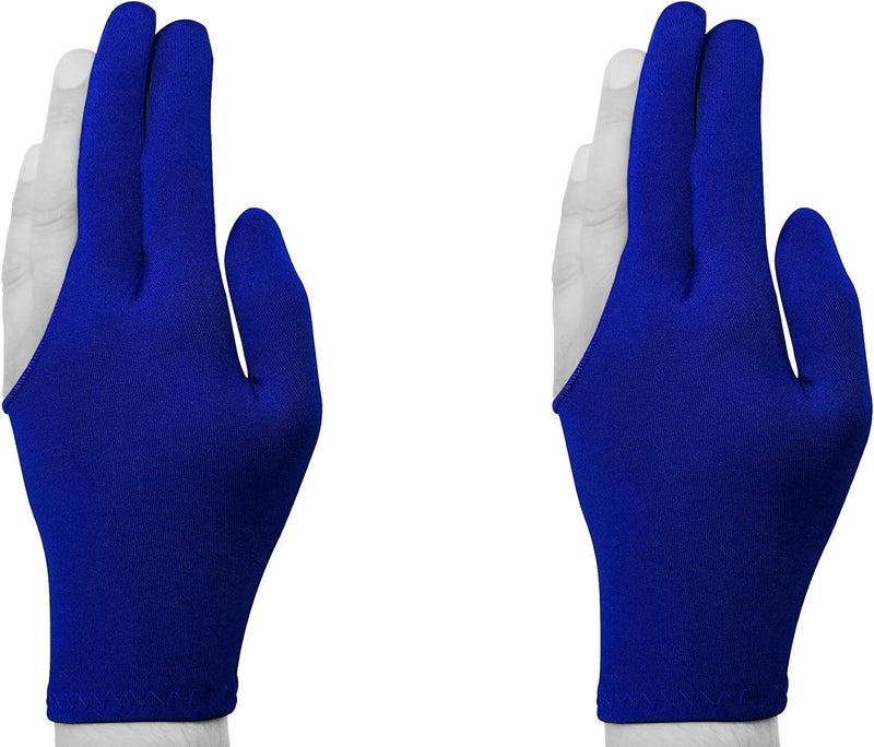 Quality gloves Billiard Quality Pool Cue Billiard Glove - Fits Either Hand - One Size fits All - Choose Your Color - Image 2