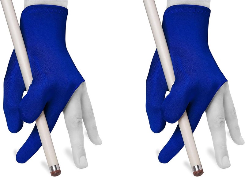Quality gloves Billiard Quality Pool Cue Billiard Glove - Fits Either Hand - One Size fits All - Choose Your Color - Image 1