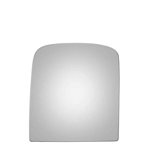 WLLW Mirror Glass fit for Chevy GMC Tahoe,Silverado,Sierra,Yukon,Avalanche,Escalade Driver Side (Upper Flat) - Image 1