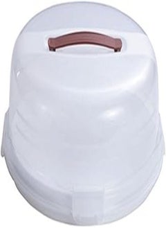 Curver CURVER Chef@Home Cupcake Box in Transparent/White, Plastic, 35 x 25 x 10 cm 