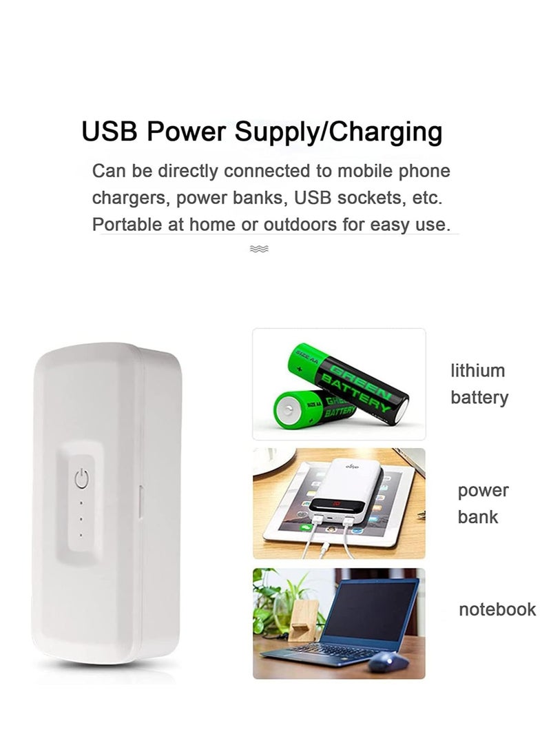 صندوق تعقيم بالأشعة فوق البنفسجية، معقمات أدوات الأظافر، مصباح قاتل للبكتيريا بالأشعة فوق البنفسجية، صندوق تعقيم للهواتف، النظارات، المجوهرات، سماعات الرأس، المفاتيح، وحلمات الرضاعة، معقم محمول بالأشعة فوق البنفسجية للملابس الداخلية. - Image 5