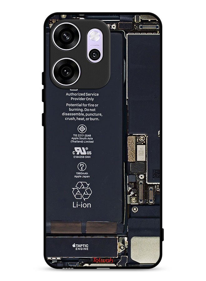 Tolwak Oppo Reno14 F Protective Case Cover Phone Circuit Pattern - Image 1