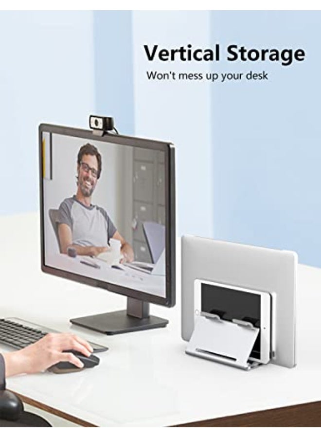 Multi-Functional Laptop Stand, Foldable & Adjustable for Tablets, Phones, Laptops Cooling Stand - Image 3