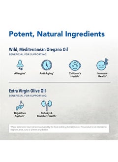 North American Herb & Spice Super Strength Oreganol P73-60 Softgels - Immune System Support - Vegan Friendly Wild Oregano - 285% More Potent Than Regular Strength - Non-GMO - 60 Servings  - Image 3