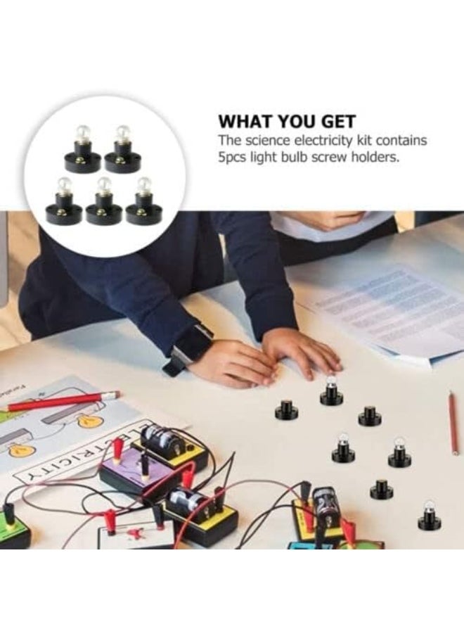 UHcom E10 Bulb Holder with Screw Terminal - Miniature Edison Screw 502 Bulb Holder  - Image 5