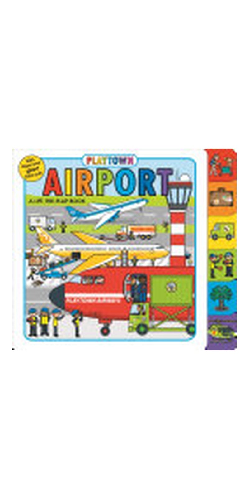 Playtown: Airport (revised edition): A Lift-the-Flap book - Image 1