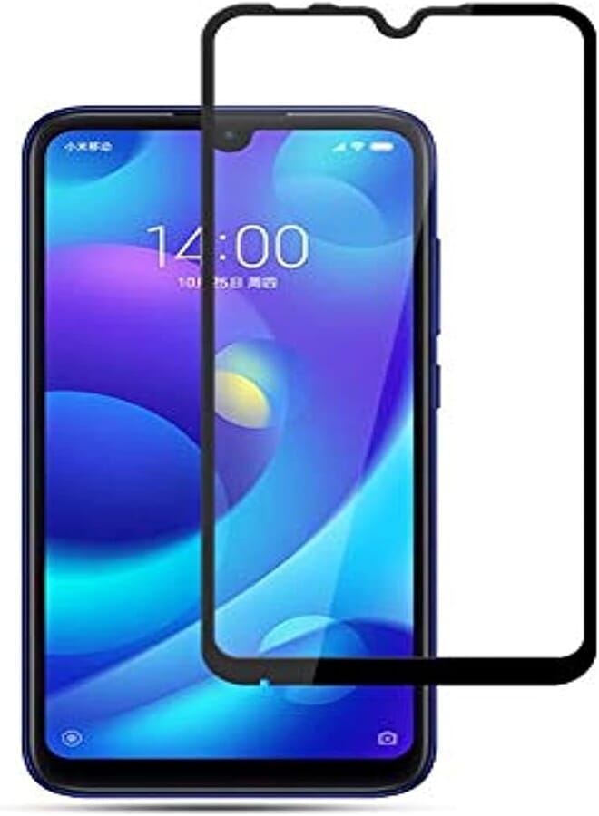 Xiaomi mi play 5.84" inch 3d curved full coverage tempered glass screen protector for xiaomi mi play black
