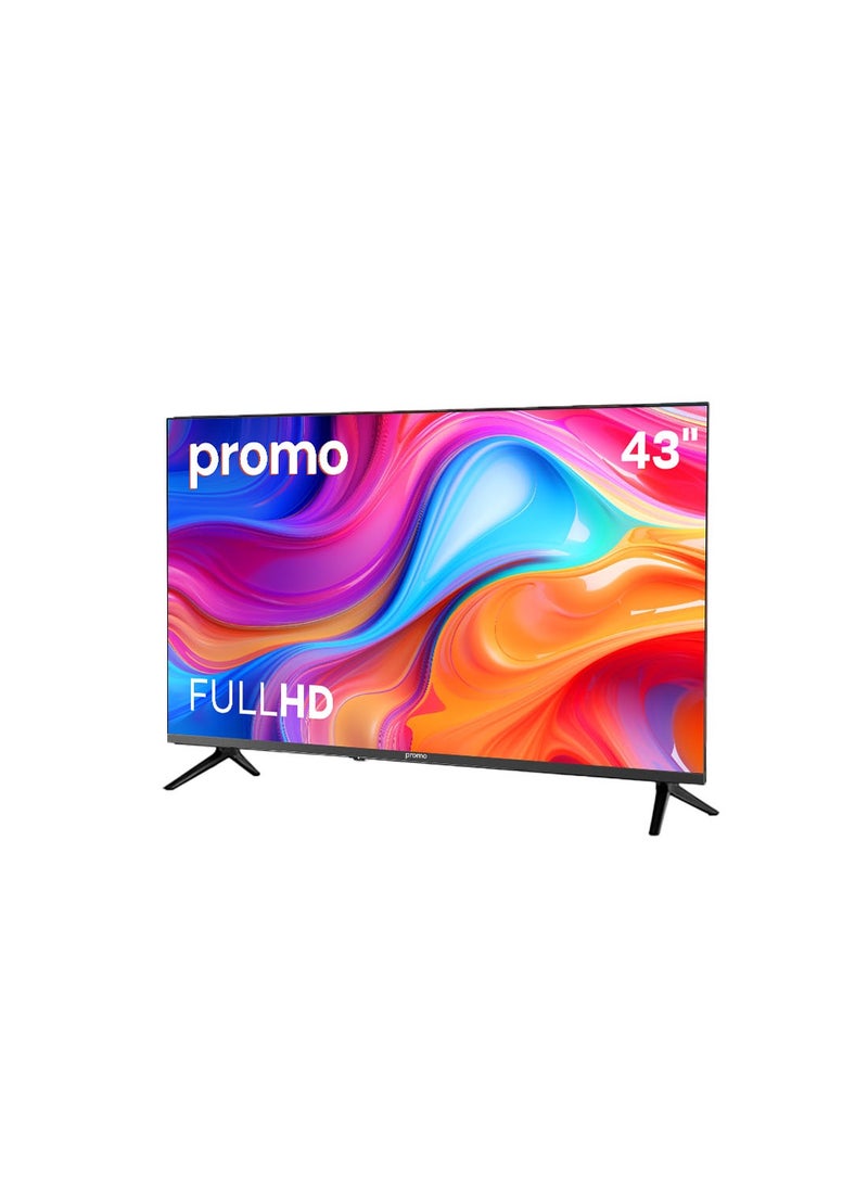 برومو تلفزيون LED  FHD مقاس 43 بوصة - Image 2