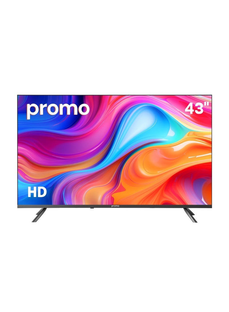 برومو تلفزيون LED  HD مقاس 43 بوصة - Image 1