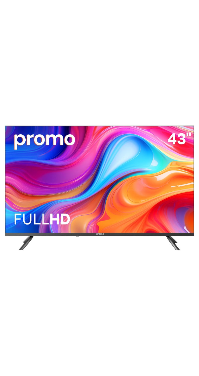 برومو تلفزيون LED  HD مقاس 43 بوصة - Image 1
