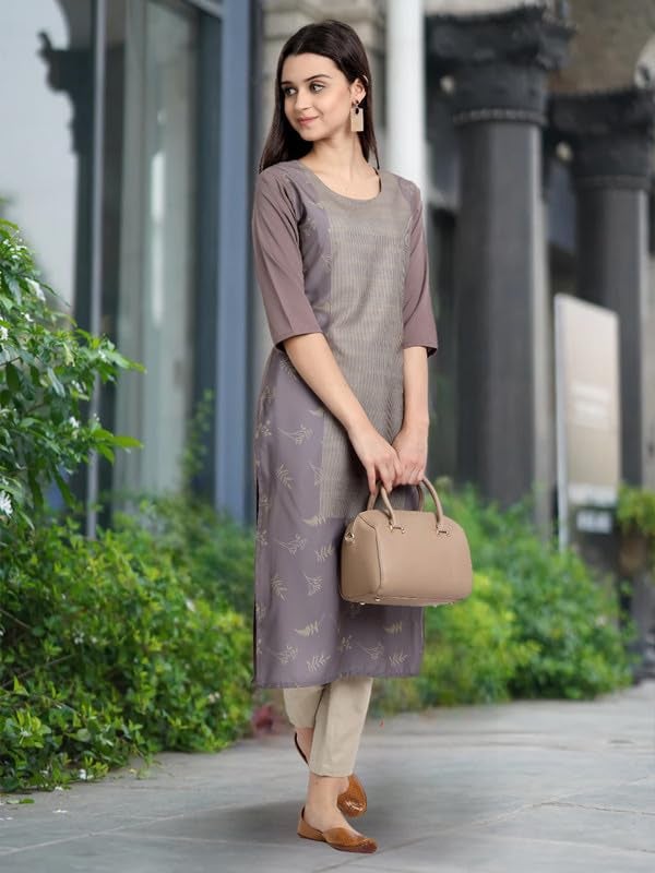 Tee Projekt Printed Crepe Kurti for Women ll Vibrant Colour Kurti (Pack of 6) - Image 4