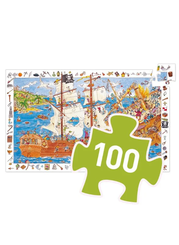 دجيكو Pirate Puzzle - 100pcs