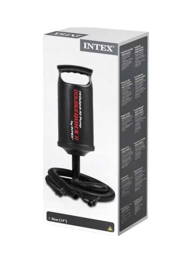 INTEX Foot Air Pump For Bed Black - Image 2