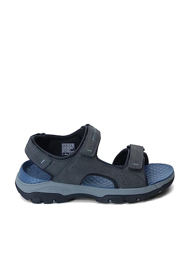 SKECHERS صندل مائي مفتوح من سكيشرز للرجال، رمادي، 12 - Image 1