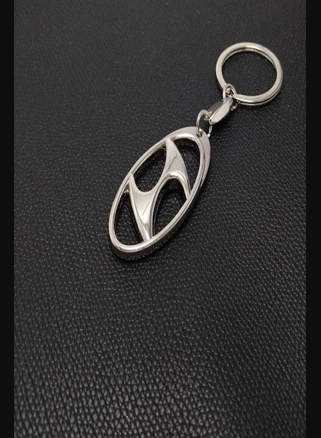 Hyundai Car Logo Shinning Key Chain - Image 2