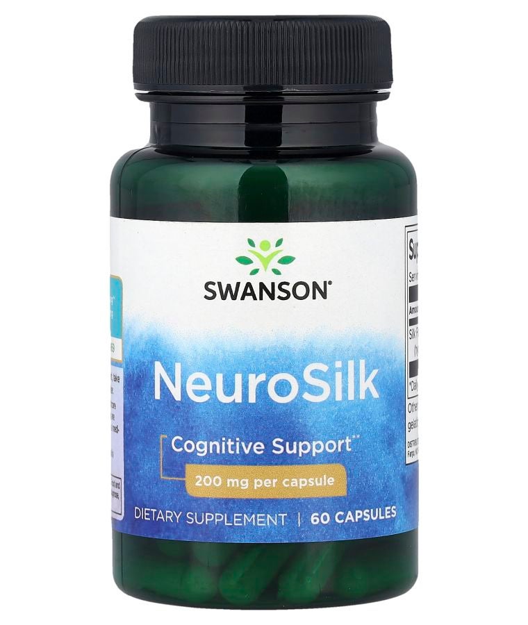 SWANSON NeuroSilk 200 mg 60 Capsules