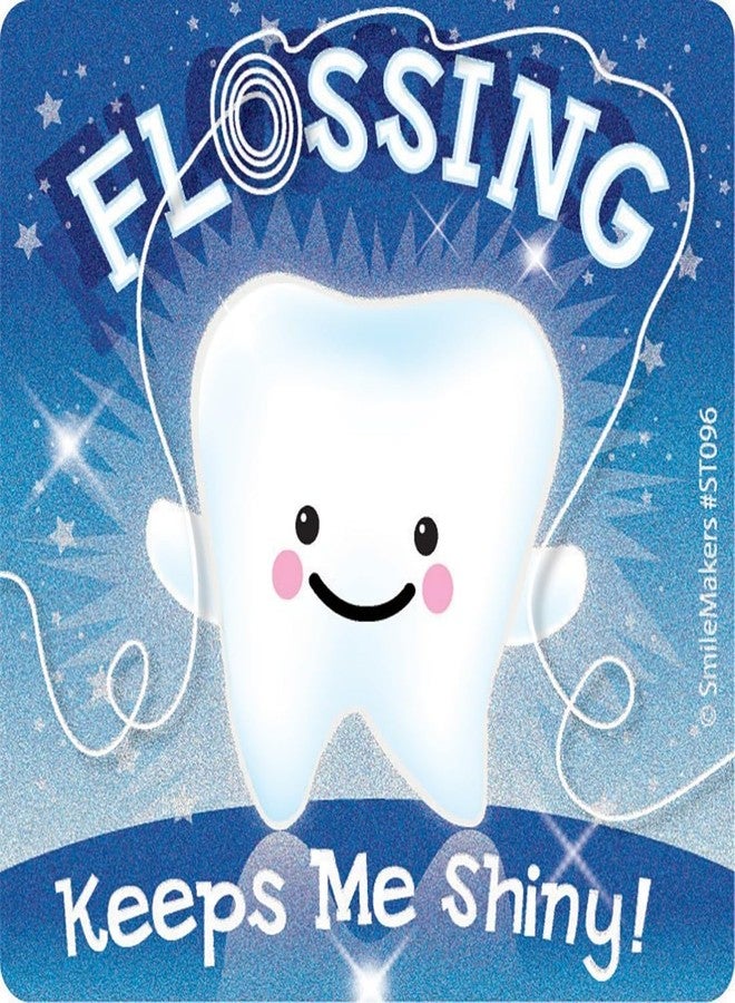 SmileMakers Glitter Teeth Stickers - Prizes and Giveaways - 75 per Pack - Image 5