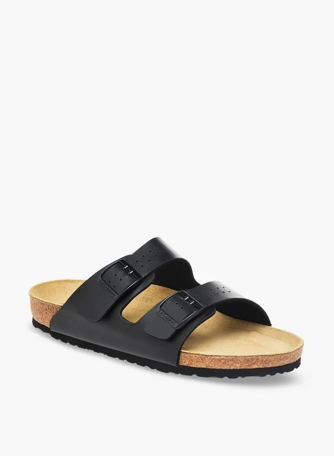 Le Confort Men Buckle Detail Comfort Sandals