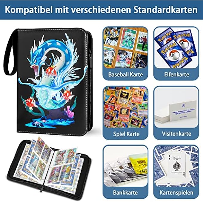 Pokemon CARD BINDER 50 PAGES 400 CARDS 2 - Image 5