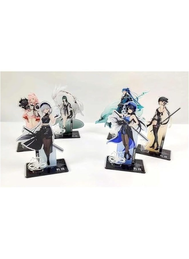 null - Wuthering Waves Character Figure Acrylic Stand 6 Combined Type Double-Layer Desktop Decoration Game Fans (Jianxin), HOYOWWW223 - Image 1