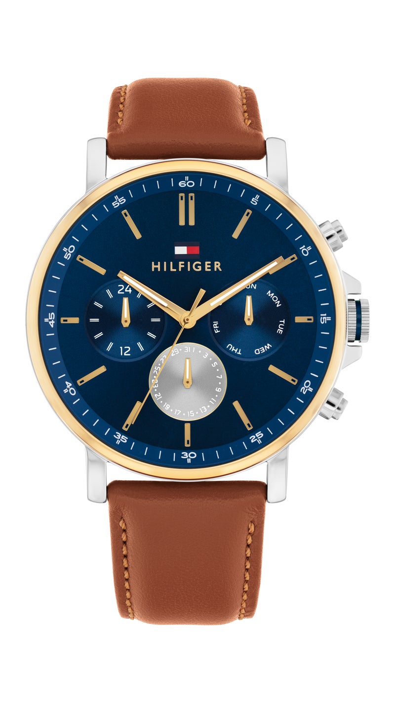TOMMY HILFIGER Round Multifunction Men'S Two Tone Stainless Steel Case  Watch - Image 3