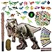 JOARHONAL 142 Pcs Dinosaur Piata Party Set Small Jungle Dinosaur Piata Set with Blindfold and Bat Include Kids Dinosaur Themed Party Favors for Boys and GirlsSmall Size Piata 145x125x3 - Image 2