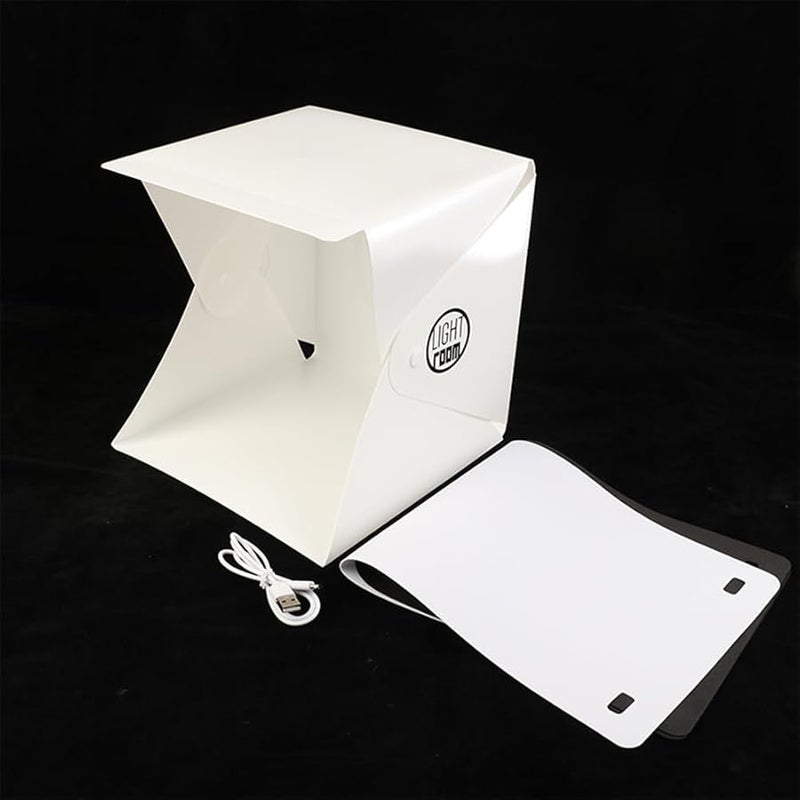 22CM Portable Folding Photography LED Light Box Photo Studio Tent Softbox - Image 4