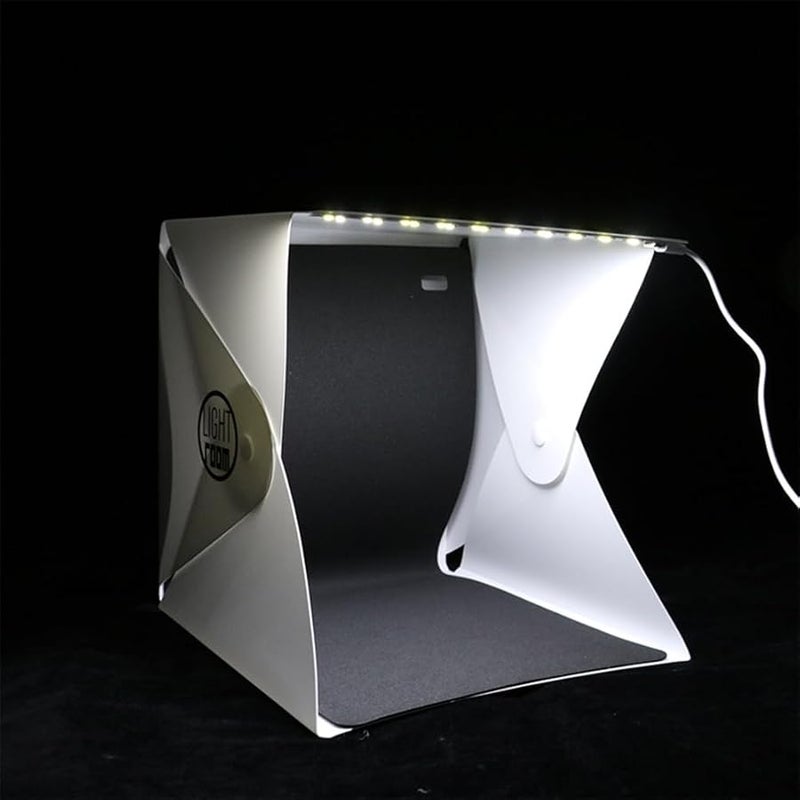 22CM Portable Folding Photography LED Light Box Photo Studio Tent Softbox - Image 5