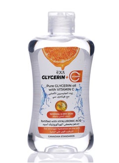 EXA Pure Glycerin Oil With Vitamin C For Normal and Dry Skin 200ml 