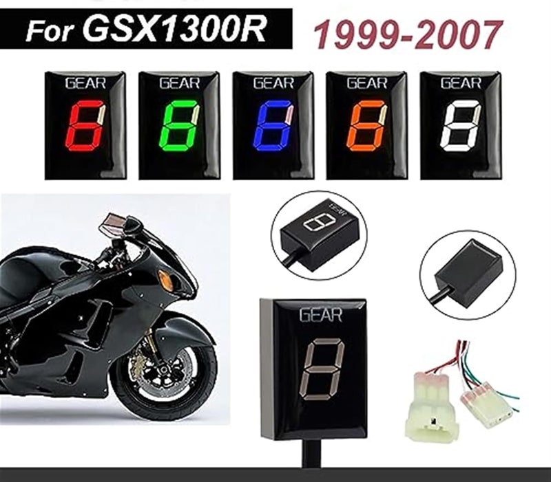 Yurefax 1-6 Gear Indicator for GSX1300R - Image 3