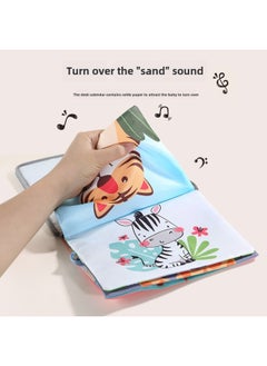 Generic Table Calendar Cloth Book Baby 0-1 Year Old Newborn Looking Up Black And White Training Haha Mirror Baby Color Enlightenment Hand Tear-Color:Black And White Color Desk Calendar (Packaging)  - Image 5