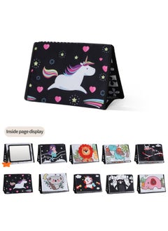 Generic Table Calendar Cloth Book Baby 0-1 Year Old Newborn Looking Up Black And White Training Haha Mirror Baby Color Enlightenment Hand Tear-Color:Black And White Color Desk Calendar (Packaging)  - Image 1