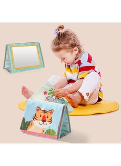 Generic Table Calendar Cloth Book Baby 0-1 Year Old Newborn Looking Up Black And White Training Haha Mirror Baby Color Enlightenment Hand Tear-Color:Black And White Color Desk Calendar (Packaging)  - Image 3