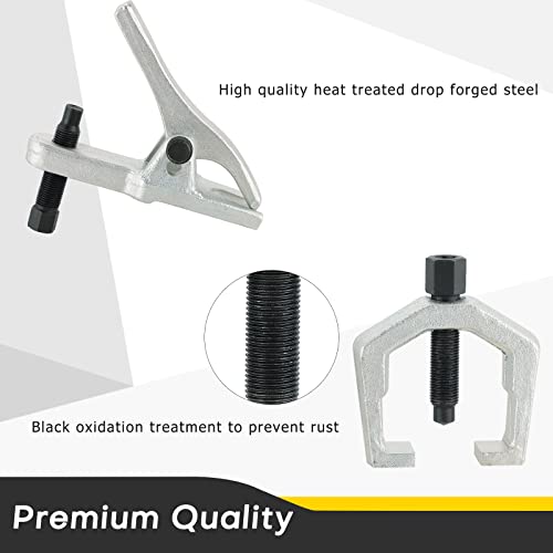 Acymner Ball Joint Separator Kit | 5 in 1 Pitman Arm Puller, Tie Rod End Tool Set, Splitter Removal Kit for Front End Service - Image 5