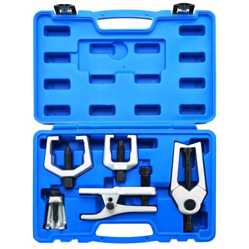Acymner Ball Joint Separator Kit | 5 in 1 Pitman Arm Puller, Tie Rod End Tool Set, Splitter Removal Kit for Front End Service - Image 1