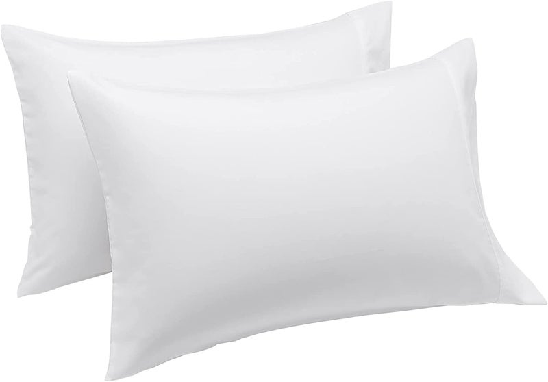 viva smart viva smart Dream Fibre Pillow (16X24, Fiber;Microfiber, White, Pack of 2)  - Image 1
