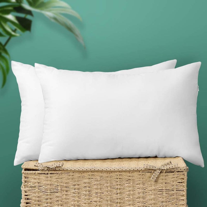 viva smart viva smart Dream Fibre Pillow (16X24, Fiber;Microfiber, White, Pack of 2)  - Image 3