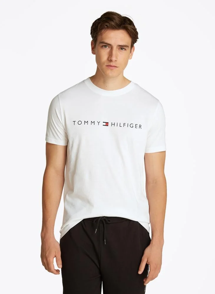 TOMMY HILFIGER Logo Crew Neck Short Sleeve T-Shirt