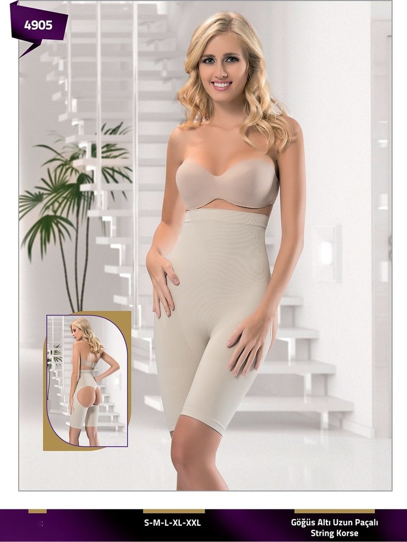 Formfit Size Reducing Seamless Seamless Stomached Long Leg String Corset 