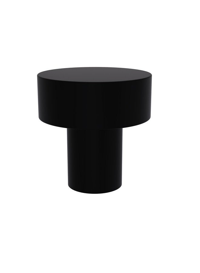 107 1 Inch Cabinet Knob, Matte Black