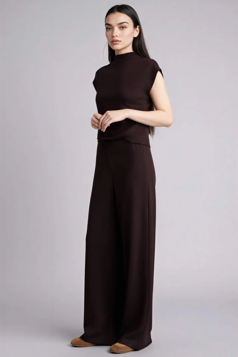 ديفاكتو Wide Leg Trousers