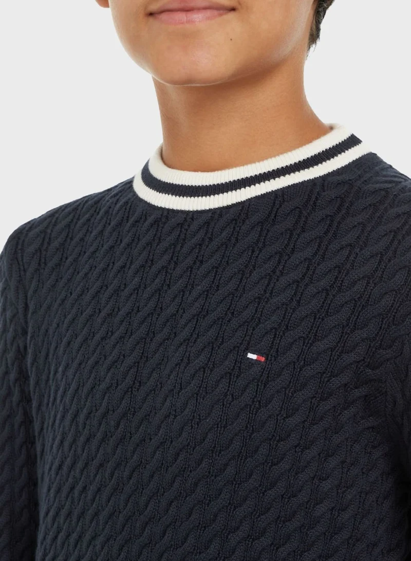 TOMMY HILFIGER Youth Knitted Sweater