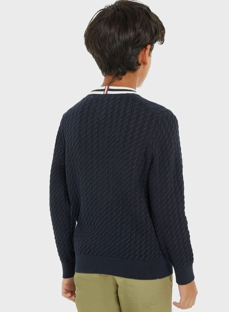 TOMMY HILFIGER Youth Knitted Sweater