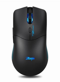 ZELOTES F-22 2.4GHz Wireless Mouse Gaming Mouse 6 Keys Optical Mice Ergonomic Design with 3 Adjustable DPI for PC Laptop