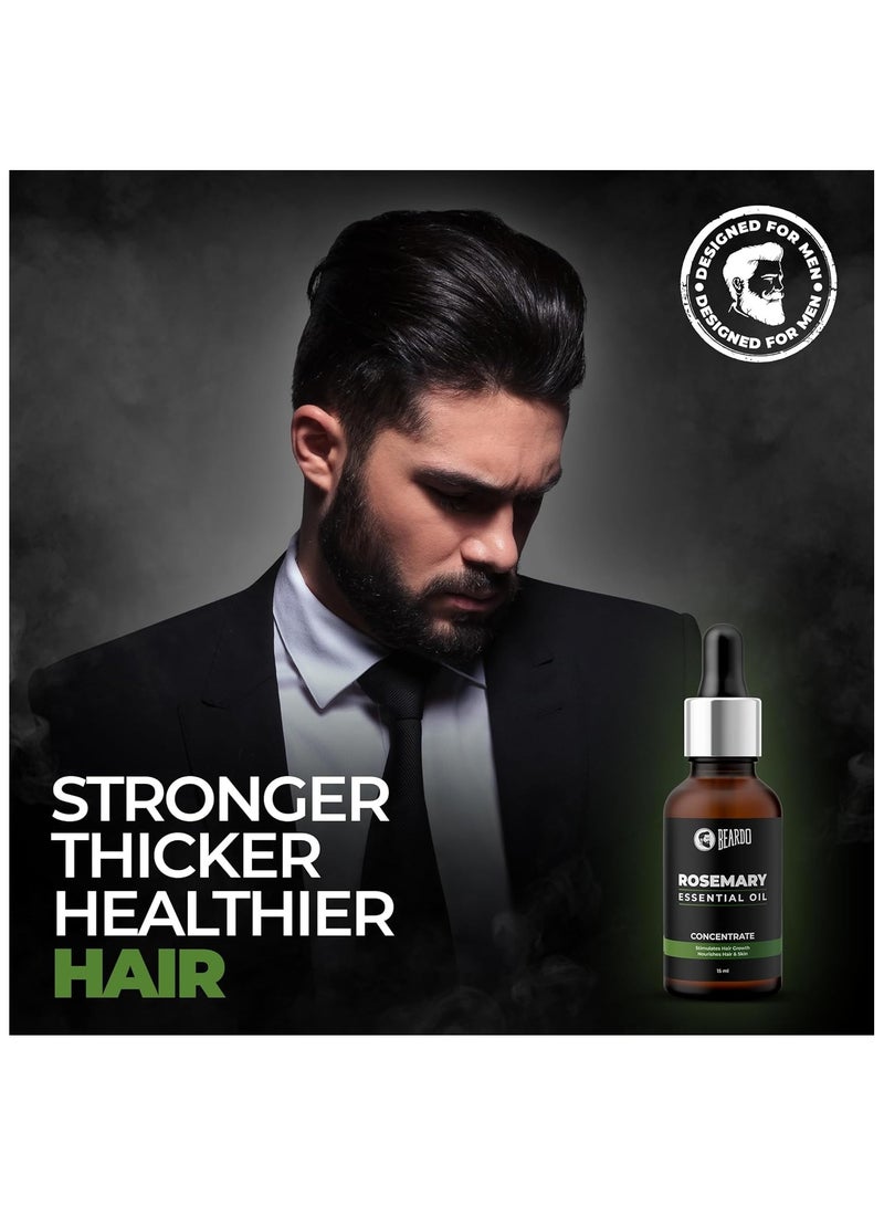 BEARDO Rosemary Essential Oil 15ml - Image 3