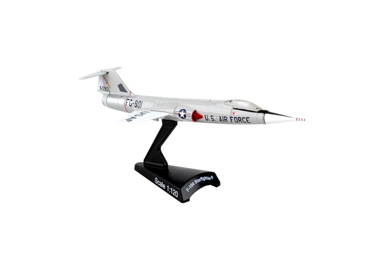 Daron Daron Postage Stamp PS5377-3 F-104 Starfighter 479th Tactical Fighter Wing 1/120 PS5377-3 , Brown  - Image 1