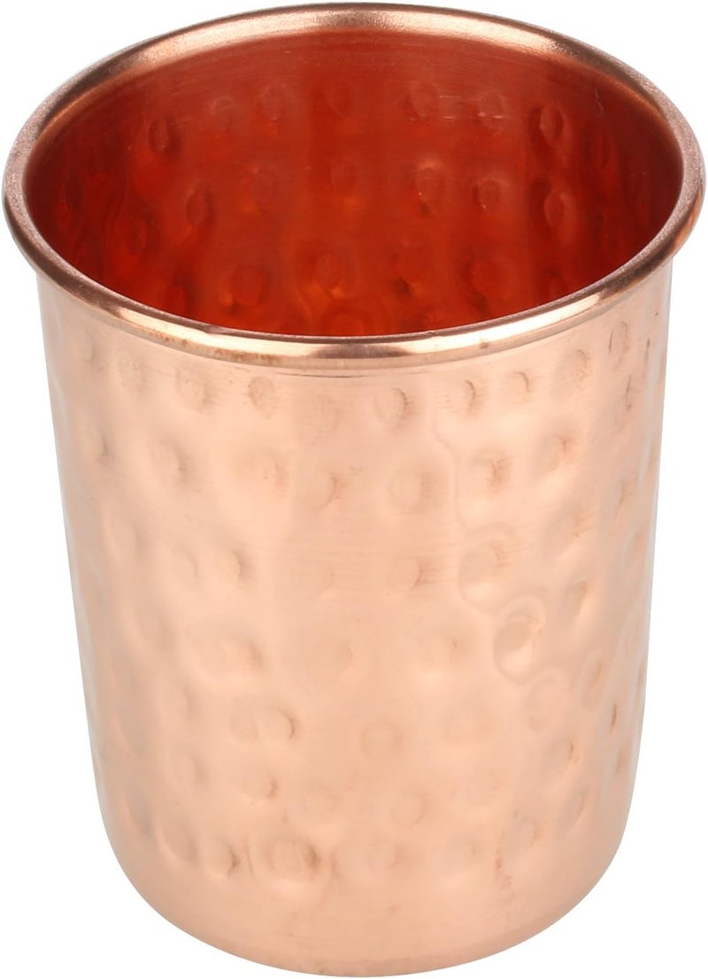 Zap Impex Pure copper hammered glasses moscow mule tumbler (Set of 4) - Image 2