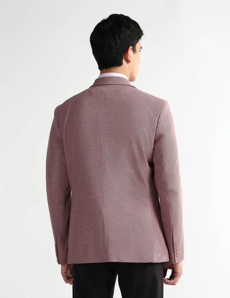 Arrow  Knitted Zero Calorie Slim Fit Blazer for Men | Best Price UAE