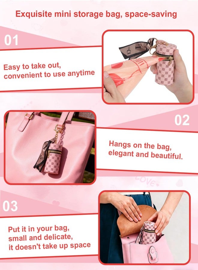 Zebrabox Sanitary Napkin Disposal Bags with Dispenser, Feminine Hygiene Disposal Bags, 225 Pcs 13"x9" Thick Heavy-Duty for Tampon & Napkin Privacy, Portable Refill Bags for Women Travel Home & Party - Image 3